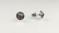 Preview: Grey Black Diamond - Black Jack Ohrstecker